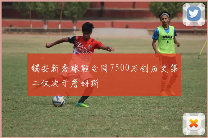 锡安新秀球鞋合同7500万创历史第二仅次于詹姆斯